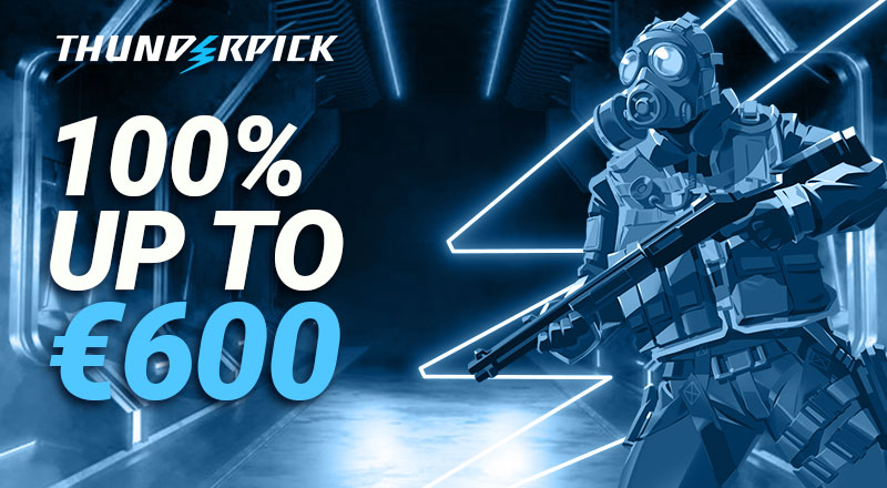 Thunderpick — 100% up to €600